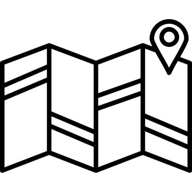 harita konumu pin simgesi, özet biçimi