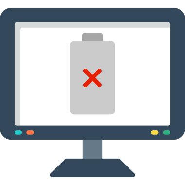 USB flash bellekli bir bilgisayar.