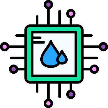 ağ web simgesi, basit vektör illüstrasyonu