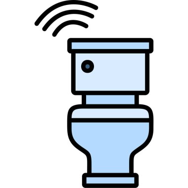 Duş musluk vektör simgesi