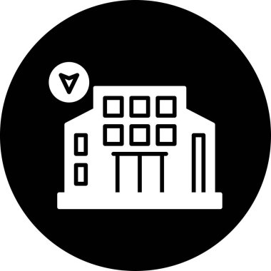 Yapı simgesinin vektör illüstrasyonu