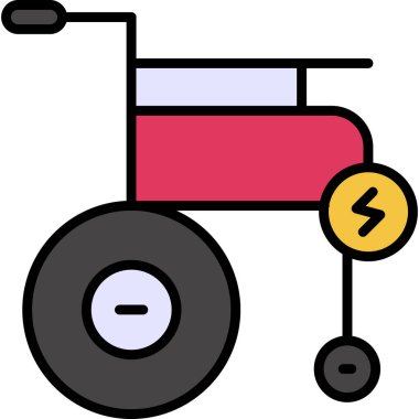 motor simgesi vektör illüstrasyonu