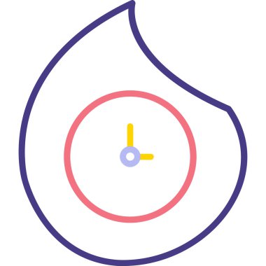 ikon vektör illüstrasyonunu bırak