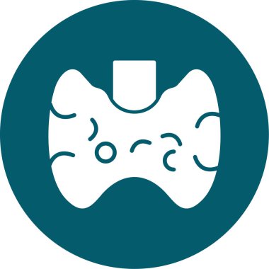 Çizgi film simgesinin vektör çizimi