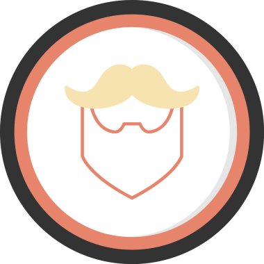 Rozet simge vektör çizim