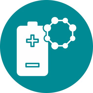 İlaç simgesinin vektör illüstrasyonu