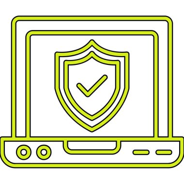 Bilgisayar simgesiyle kalkan