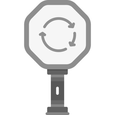 kronometre vektör simgesi modern basit illüstrasyon