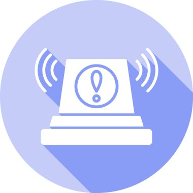 Uyarı simgesinin vektör illüstrasyonu