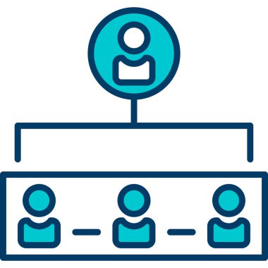 Seo simgesinin vektör illüstrasyonu