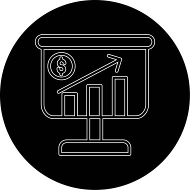 seo modern simgesinin vektör illüstrasyonu