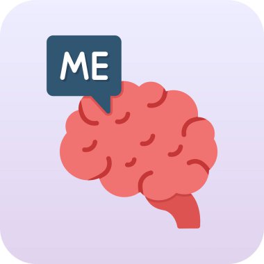 İnsan beyni vektör tasarımı