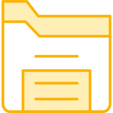 belge simgesi vektör illüstrasyonu