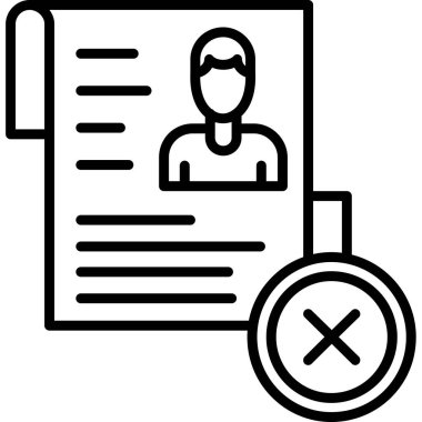 Belge. Web simgesi basit illüstrasyon