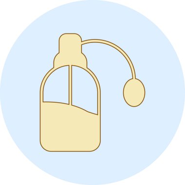 Şişenin modern b-simgesinin vektör çizimi