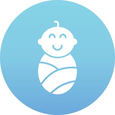 bebek oyuncak simgesi, vektör illüstrasyon tasarımı