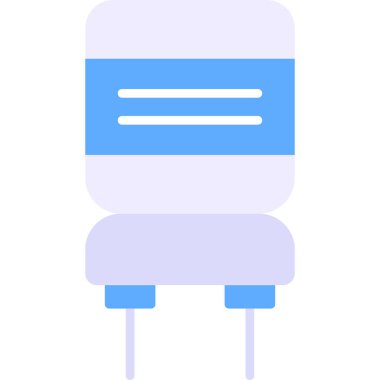 usb düz ışık vektör simgesi