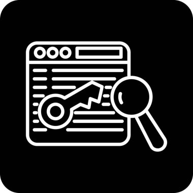 iş raporu ikon vektör illüstrasyonu