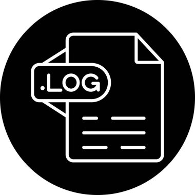 Dosya simgesinin vektör illüstrasyonu