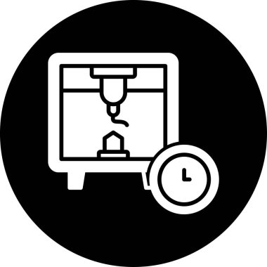 Modern b 'nin vektör gösterimi saatin simgesinden yoksundur