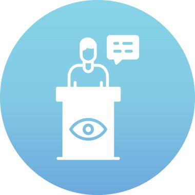 İnsan simgesinin vektör illüstrasyonu