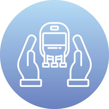 Modern b 'nin vektör illüstrasyonunda simge yok.