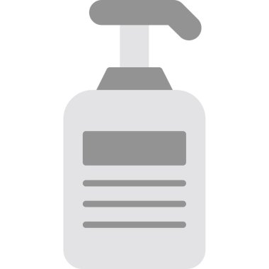 Sıvı şeker kutulu şişe, vektör ikon tasarımı hijyen, şişe, sıvı, sabun, şeker kutusu