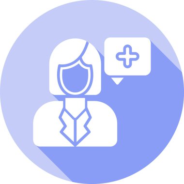 Kalkanı olan bir adamın vektör çizimi