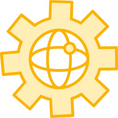 düz biçimli genel bağlantı simgesi