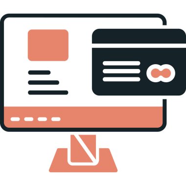 Moda tarzında bilgisayar masaüstü simgesi