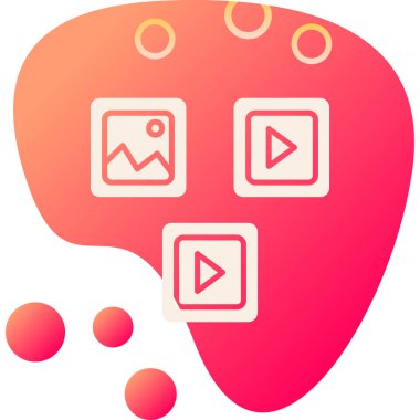 Basit vektör illüstrasyonu dijital illüstrasyon