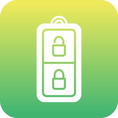 Eşsiz bagaj hattı vektör simgesi