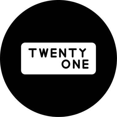 Bir b 2 simgesinin vektör illüstrasyonu