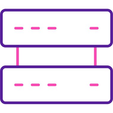 Modern b 'nin vektör illüstrasyonu eksik simgesi