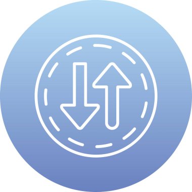 ok simgesinin vektör illüstrasyonu