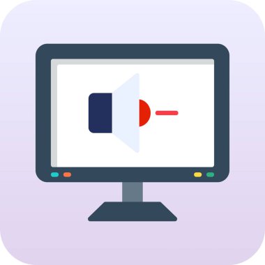 video simgesi, vektör illüstrasyonu