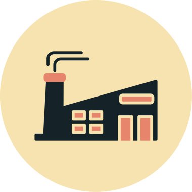 Bina. Web simgesi basit tasarım