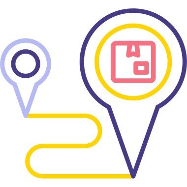 konum haritası konumu simgesi