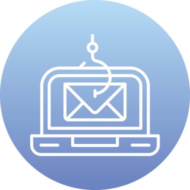 e-posta mektup simgesi ana hat biçiminde