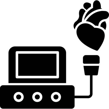Modern bilgisayar simgesinin vektör illüstrasyonu