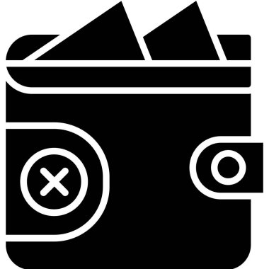 Kredi kartı düz simgesi, vektör illüstrasyonu