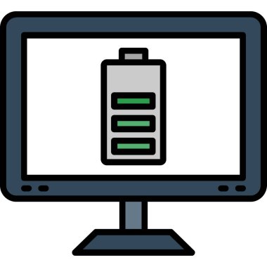 pil vektör illüstrasyonu