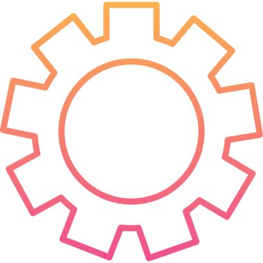 Teçhizat Web simgesi basit illüstrasyon