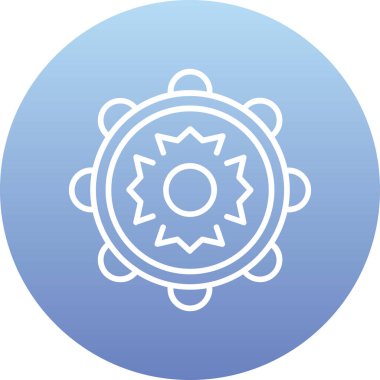 dişli simgesi vektör illüstrasyonu