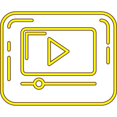 Akıllı telefon ekran simgesi. beyaz arkaplanda izole edilmiş akıllı telefon ekran vektör simgesi düz renk