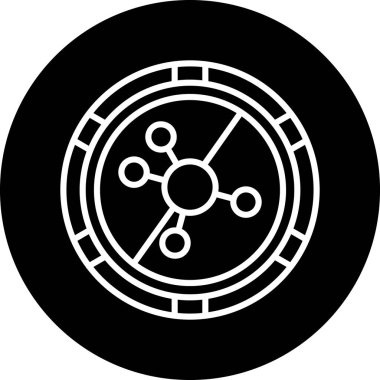 Bir pusula simgesinin gösterimi