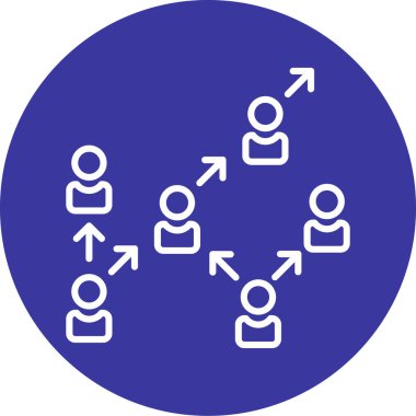 şebeke. Web simgesi basit illüstrasyon