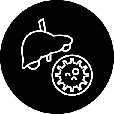 Gıda simgesinin vektör illüstrasyonu