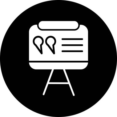 Vektör konumu simge illüstrasyonu