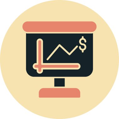 Çizelge. Web simgesi basit illüstrasyon